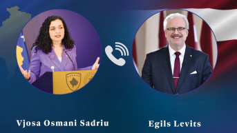 Vjosa Osmani i Egils Levits