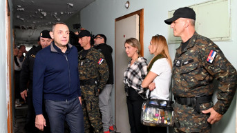 Aleksandar Vulin sa ekipom filma Žuta kuća
