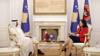Vjosa Osmani i Ali Bin Hamad Al-Marija Vjosa Osmani i Ali Bin Hamad Al-Marija