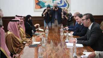 Aleksandar Vučić i Fejs bin Farhan al-Saud