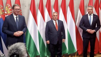 Aleksandar Vučić, Viktor Orban, Karl Nehamer Aleksandar Vučić, Viktor Orban, Karl Nehamer