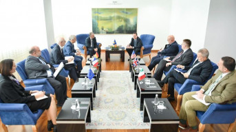 Aljbin Kurti, ambasadori Kvinte i predstavnici Kancelarije EU na Kosovu Aljbin Kurti, ambasadori Kvinte i predstavnici Kancelarije EU na Kosovu