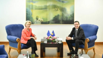 Aljbin Kurti i Ursula fon der Lajen