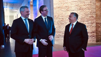 Karl Nehamer, Aleksandar Vučić i Viktor Orban Karl Nehamer, Aleksandar Vučić i Viktor Orban