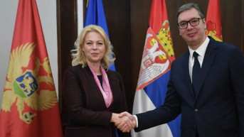 Danijela Đurović i Aleksandar Vučić