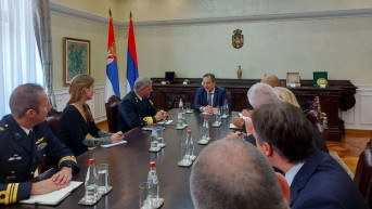 Ivica Dačić i Rob Bauer
