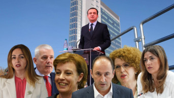 Aljbin Kurti i ministri