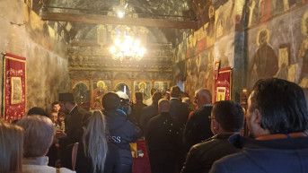 Liturgija u crkvi Svetog arhidakona Stefana u Velikoj Hoči
