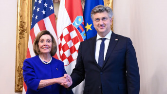 Nensi Pelosi i Andrej Plenković