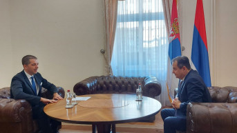 Ivica Dačić i Marko Đurić
