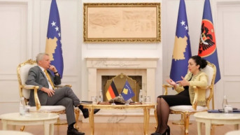 Vjosa Osmani i Jorn Rode