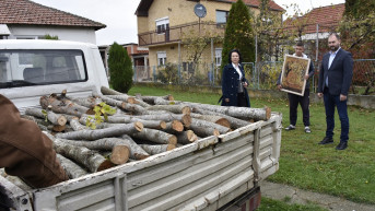 Šubarić i Joksimović obišli porodice Stević i Rašić