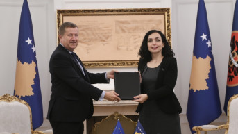 Tomaš Suniog i Vjosa Osmani Tomaš Suniog i Vjosa Osmani
