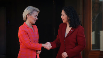 Ursula Fon der Lajen i Vjosa Osmani