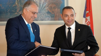 Panajotis Teodorikakos i Aleksandar Vulin