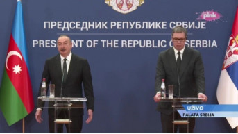 Aleksandar Vučić i Ilham Alijev