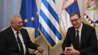 Aleksandar Vučić i Jorgos Diakofotakis