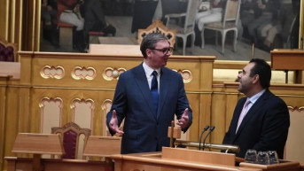 Aleksandar Vučić i Masud Garahani