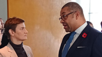 Ana Brnabić i Džejms Kleverli