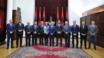 Bajram Begaj i delegacija opštine Preševo