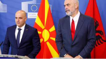 Dimitar Kovačevski i Edi Rama
