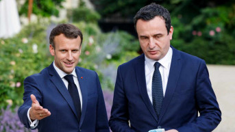 Emanuel Makron i Aljbin Kurti Emanuel Makron i Aljbin Kurti