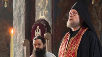 Iguman Sava Janjić i jeromonah Nektarije Iguman Sava Janjić i jeromonah Nektarije