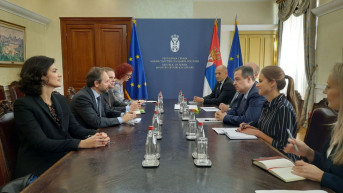 Ivica Dačić i Emanuel Žiofre