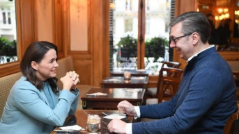Katalina Novak i Aleksandar Vučić