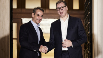 Kirjakos Micotakis i Aleksandar Vučić Kirjakos Micotakis i Aleksandar Vučić