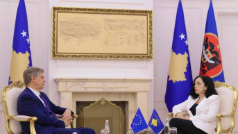 Lars Gunar Vigemark i Vjosa Osmani