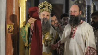 Patrijarh Porfirije i vladika Ilarion