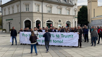 Protest građana u Prištini - Trust