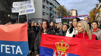 Protest žena u Mitrovici