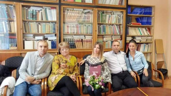 Dejan Pantić sa porodicom