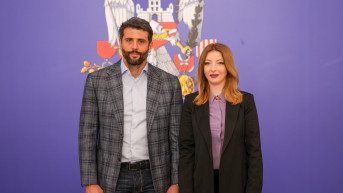 Aleksandar Šapić i Danela Arsovska Aleksandar Šapić i Danela Arsovska