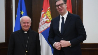 Aleksandar Vučić i Vićenco Palja