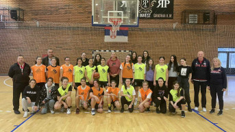 Edukativni trening mladih košarkašica