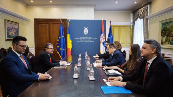 Ivica Dačić i Adrian Davidou
