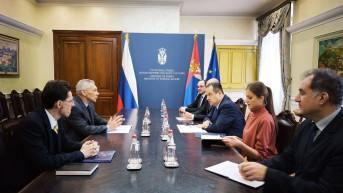 Ivica Dačić i Aleksandar Bocan-Harčenko