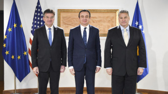 Miroslav Lajčak, Aljbin Kurti, Gabrijel Eskobar