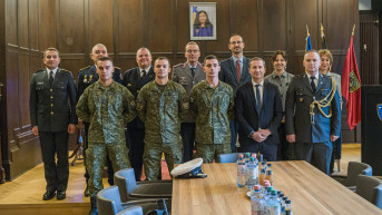 Novi oficiri KBS