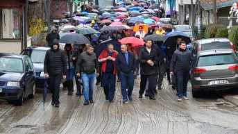Protestna šetnja u Zubinom Potoku