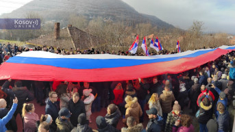 Protestni miting Srba u Rudaru