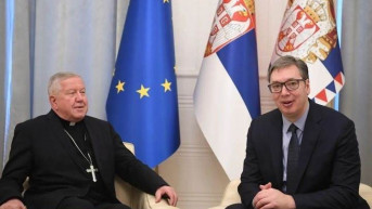 Stanisalv Hočevar i Aleksandar Vučić