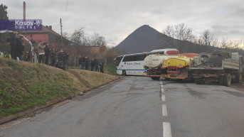 Uklanjanje barikade u Rudaru