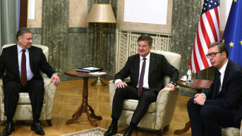 Vučić, Lajčak i Eskobar Vučić, Lajčak i Eskobar