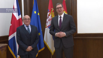 Aleksandar Vučić i Stjuart Pič