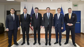 Aljbin Kurti sa izaslanicima EU, SAD, Italije i Francuske Aljbin Kurti sa izaslanicima EU, SAD, Italije i Francuske