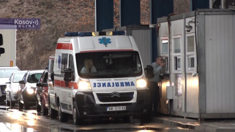 Ambulantno vozilo na Jarinju